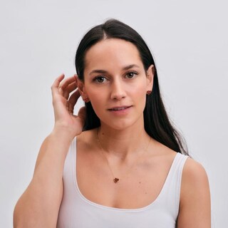 Foto 4 | Foto 4 | Juego De Joyería Luckyly Nadia Con Baño Oro 14k De Corazón Con Piedras Naturales Set Collar Y Aretes Acero Inoxidable