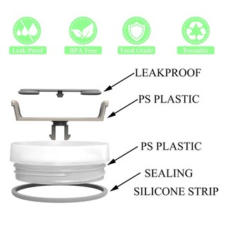 Foto 3 | Foto 3 | Tapa De Vaso De 1182 Ml Compatible Con Stanley Quencher De 40 Oz  Paquete De 2 - Venta Internacional.