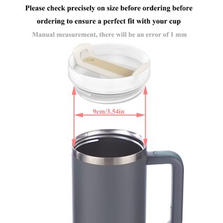 Foto 4 | Foto 4 | Tapa De Vaso Aeskeia De 40 Oz Compatible Con Stanley Quencher Paquete De 2 - Venta Internacional.