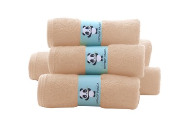 Foto 2 | Foto 2 | Toallitas Hiphop Panda Baby Rayon Hechas De Bambú Paquete De 6 - Venta Internacional.