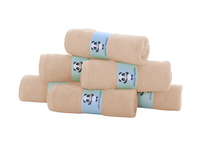 Foto 4 | Foto 4 | Toallitas Hiphop Panda Baby Rayon Hechas De Bambú Paquete De 6 - Venta Internacional.