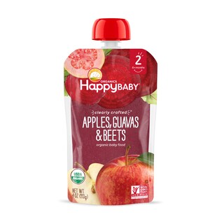 Foto 5 | Foto 5 | Bolsitas De Comida Para Bebés Happy Baby Organics Stage 2 118 Ml (paquete De 16) - Venta Internacional.