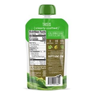 Foto 7 | Foto 7 | Bolsitas De Comida Para Bebés Happy Baby Organics Stage 2 118 Ml (paquete De 16) - Venta Internacional.