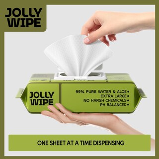 Foto 6 | Foto 6 | Toallitas Húmedas Jolly Wipe Para Adultos Desechables 200 Toallitas En Total - Venta Internacional.