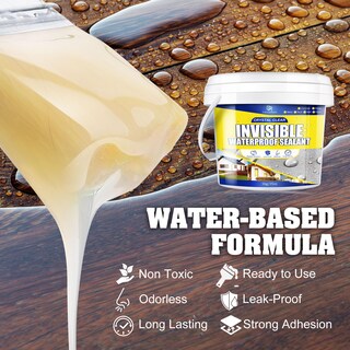 Foto 2 | Foto 2 | Revestimiento Impermeable Decorrom Transparent 1l Para Techos Y Paredes - Venta Internacional.