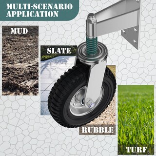 Foto 5 | Foto 5 | Freno Gate Wheel Lygoeege Heavy Duty De 8 Pulgadas Con Tapa De 295 Kg. - Venta Internacional.