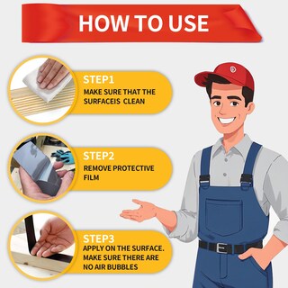 Foto 3 | Foto 3 | Cinta Adhesiva Butílica Twtell De 2 Cm X 15 M Impermeable Para Terrazas - Venta Internacional.