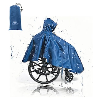 Foto 1 | Foto 1 | Poncho Para Silla De Ruedas Fonakei Impermeable Con Tiras Reflectantes - Venta Internacional.