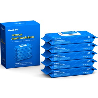 Foto 1 | Foto 1 | Toallitas Corporales Hygicare Para Adultos 250 Unidades Con Aroma Fresco - Venta Internacional.
