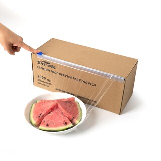 Foto 1 | Foto 1 | Envoltorio Plástico Para Alimentos Sxy-stc De 12 Cm X 609 6 M Con Cortador Deslizante - Venta Internacional.