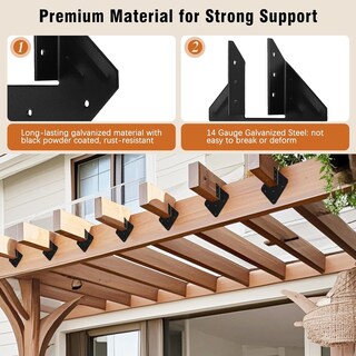 Foto 5 | Foto 5 | Ties Hurricane Ties Garaook Calibre 14 (2 Mm) Para Vigas Paquete De 40 - Venta Internacional.