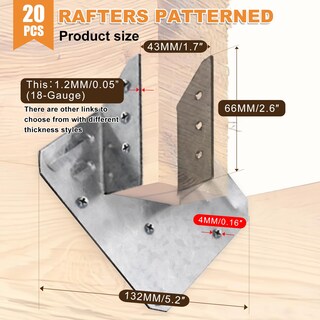 Foto 2 | Foto 2 | Corbatas Hurricane Cnqlis Para Balsa Calibre 18 135 X 135 X 23 Mm Paquete De 20 - Venta Internacional.