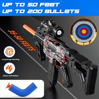 Foto 2 | Foto 2 | Fusil De Francotirador Automático Kryptygenx Con 200 Dardos - Venta Internacional.