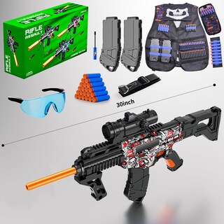 Foto 3 | Foto 3 | Fusil De Francotirador Automático Kryptygenx Con 200 Dardos - Venta Internacional.