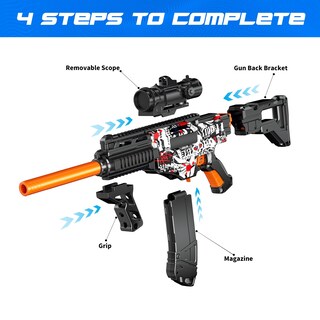 Foto 5 | Foto 5 | Fusil De Francotirador Automático Kryptygenx Con 200 Dardos - Venta Internacional.