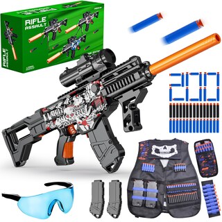 Foto 7 | Foto 7 | Fusil De Francotirador Automático Kryptygenx Con 200 Dardos - Venta Internacional.