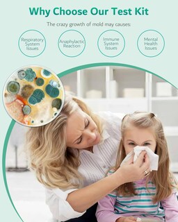 Foto 2 | Foto 2 | Kit De Prueba De Moho Enesnes Para El Hogar - 12 Pruebas De Detección Y Guía - Venta Internacional.