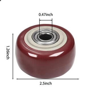 Foto 2 | Foto 2 | Ruedas Giratorias Swagwert De 2 5 Pulgadas Resistentes 100 Kg 4 Unidades - Venta Internacional.