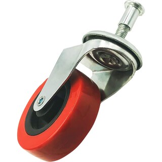 Foto 4 | Foto 4 | Caster Wheel Paquete De 2 Unidades Giratorias De Perfil Bajo Para Creeper Cart - Venta Internacional.