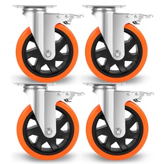 Foto 1 | Foto 1 | Caster Wheels W B D Weibida 6 Pulgadas 2400 Libras Juego De 4 Unidades Resistentes - Venta Internacional.