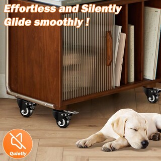 Foto 5 | Foto 5 | Juego De 8 Ruedas Giratorias Industriales De Poliuretano De Alta Resistencia De 2 Pulgadas Con Freno - Venta Internacional.