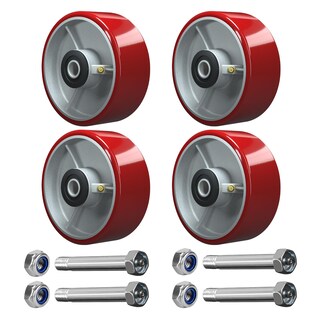 Foto 1 | Foto 1 | Ruedas De Poliuretano Sobre Acero Caster Wheels Longrunforu De 5 X 2 Cm - Venta Internacional.
