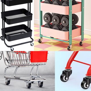 Foto 5 | Foto 5 | Ruedas Caster Wheels Swagwert De Poliuretano De 3 Pulgadas Muy Resistentes 120 Kg Paquete De 4 - Venta Internacional.