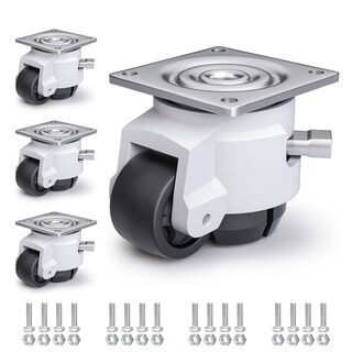 Foto 1 | Foto 1 | Leveling Casters Andutees Banco De Trabajo Pesado De 2000 Kg Juego De 4 - Venta Internacional.