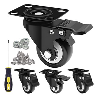 Foto 1 | Foto 1 | Ruedas Giratorias Msh&hce Heavy Duty De 2 Pulgadas Con Tapón De Freno De 600 Libras. - Venta Internacional.
