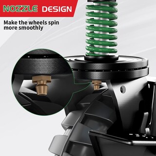 Foto 7 | Foto 7 | Fence Gate Wheel Uscaster De 8 Pulgadas Con Freno Para Puerta De Tubo Metálico - Venta Internacional.