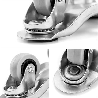 Foto 7 | Foto 7 | Tri-dolly Qwork De Acero De 6 Cm Con Rueda Giratoria Tapa De Carga De 90 Kg. - Venta Internacional.