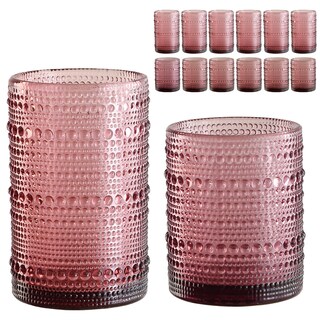 Foto 1 | Foto 1 | Set De Vasos Para Beber Zmowipdl Vintage Glassware 360 Ml Y 450 Ml - Venta Internacional.