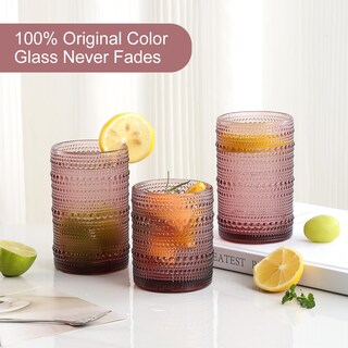 Foto 3 | Foto 3 | Set De Vasos Para Beber Zmowipdl Vintage Glassware 360 Ml Y 450 Ml - Venta Internacional.