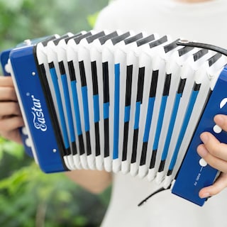 Foto 7 | Foto 7 | Accordion Eastar Mini Accordian Kids 10 Teclas Azul Con Guía - Venta Internacional.