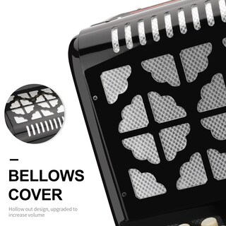 Foto 3 | Foto 3 | Accordion Horse 31 Teclas 12 Bajos 3 Filas Clave Fbe Diatónica - Venta Internacional.