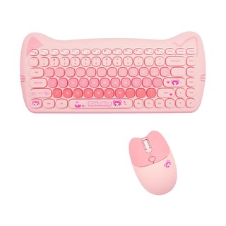 Foto 1 | Foto 1 | Combo De Teclado Y Ratón Tzbbl Cute Cat 2.4g Usb Inalámbrico - Venta Internacional.