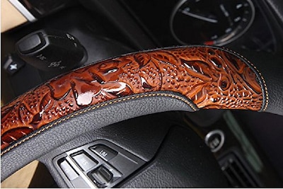 Foto 4 | Foto 4 | Funda De Volante Follicomfy De Piel Granulada De Cocodrilo - Venta Internacional.