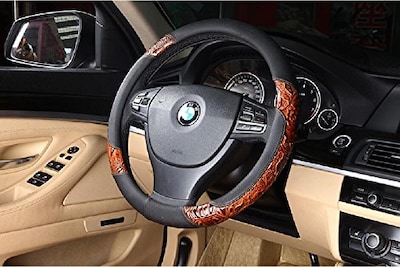 Foto 5 | Foto 5 | Funda De Volante Follicomfy De Piel Granulada De Cocodrilo - Venta Internacional.