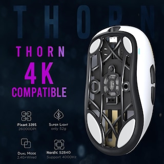 Foto 2 | Foto 2 | Ratón Inalámbrico Para Juegos Lamzu Thorn Ultraligero De 52 G - Venta Internacional.