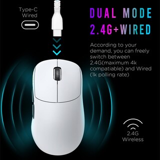 Foto 4 | Foto 4 | Ratón Inalámbrico Para Juegos Lamzu Thorn Ultraligero De 52 G - Venta Internacional.