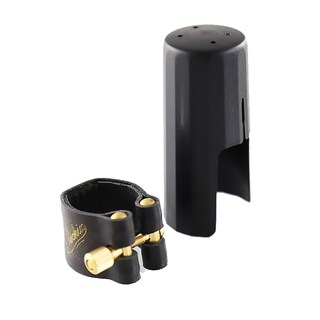Foto 1 | Foto 1 | Ligadura Y Tapa De Plástico Para Saxofón Alto De Piel Auténtica Rochix - Venta Internacional.