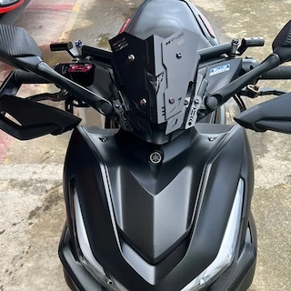 Foto 2 | Foto 2 | Parabrisas Para Moto De Accesorios Protección Contra Lluvia Eo Safe Imports Esi-21805 Gris