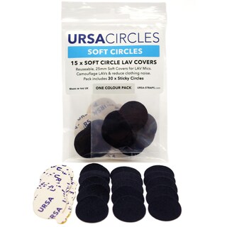 Foto 7 | Foto 7 | Fundas Blandas Ursa Soft Circles Para Micrófonos Lavalier (15 X + 30 Veces) - Venta Internacional.