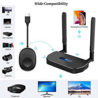 Foto 5 | Foto 5 | Transmisor Hdmi Inalámbrico Compatible Con Pofan Con 8 Transmisores - Venta Internacional.