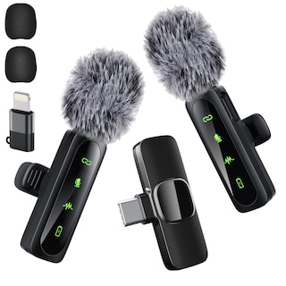 Foto 1 | Foto 1 | Micrófono Inalámbrico De Solapa Lavalier Lizhuzhong Para Iphone - Venta Internacional.