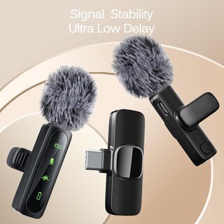 Foto 4 | Foto 4 | Micrófono Inalámbrico De Solapa Lavalier Lizhuzhong Para Iphone - Venta Internacional.