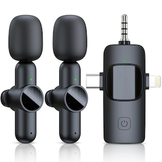 Foto 1 | Foto 1 | Micrófono Lavalier Inalámbrico Ricchi 3 En 1 Para Iphone/android - Venta Internacional.