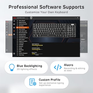 Foto 6 | Foto 6 | Teclado Mecánico Rk Royal Kludge Rk96 90% Inalámbrico Azul - Venta Internacional.