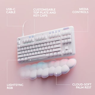 Foto 6 | Foto 6 | Teclado Para Juegos Logitech G713 Mecánico Con Cable Y Rgb Blanco - Venta Internacional.