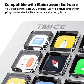 Foto 5 | Foto 5 | Controlador De Transmisión Tmice Live Production Con 15 Teclas Lcd - Venta Internacional.